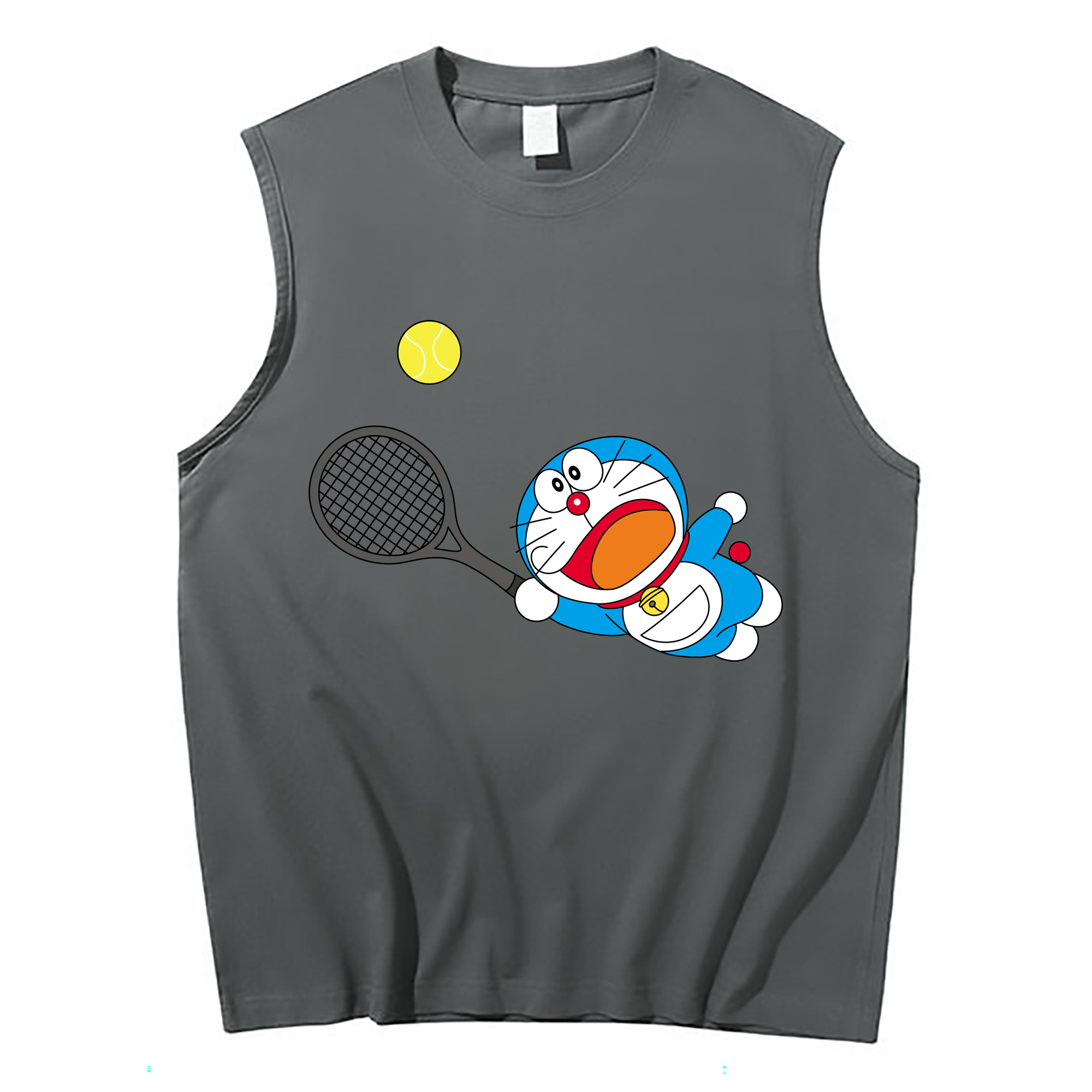 （画像用） ドラえもん Doraemon コットン100％タンクトップ（フロントプリント）